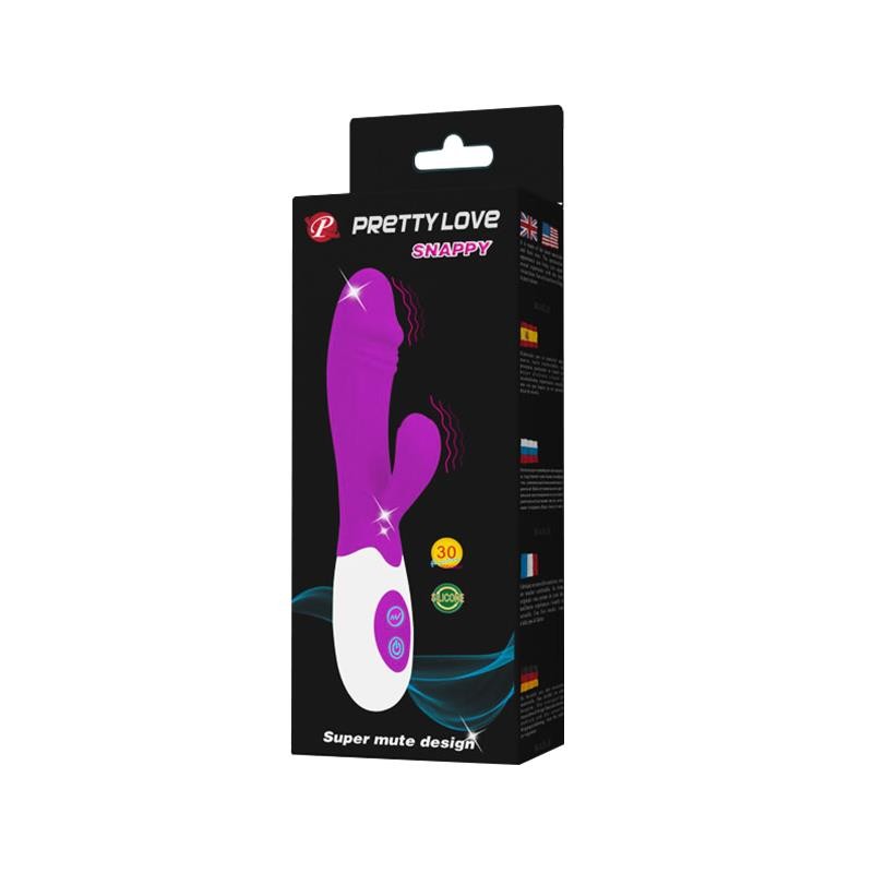 Vibratore Rabbit 19 cm Snappy