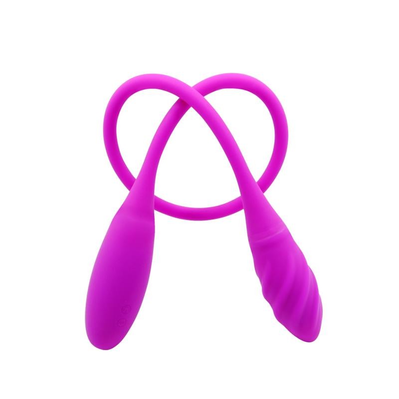 Vibratore Doppio Coppia Snaky