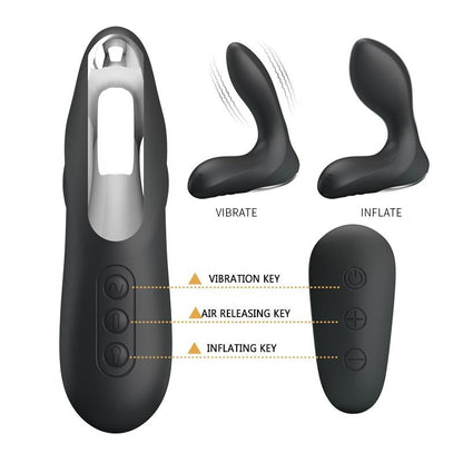 Vibratore Prostatico Gonfiabile Wireless Leonard