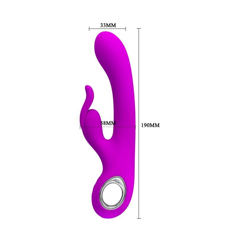 Vibratore Rabbit 19 cm Usb Hot
