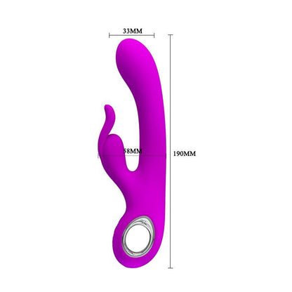 Vibratore Rabbit 19 cm Usb Hot