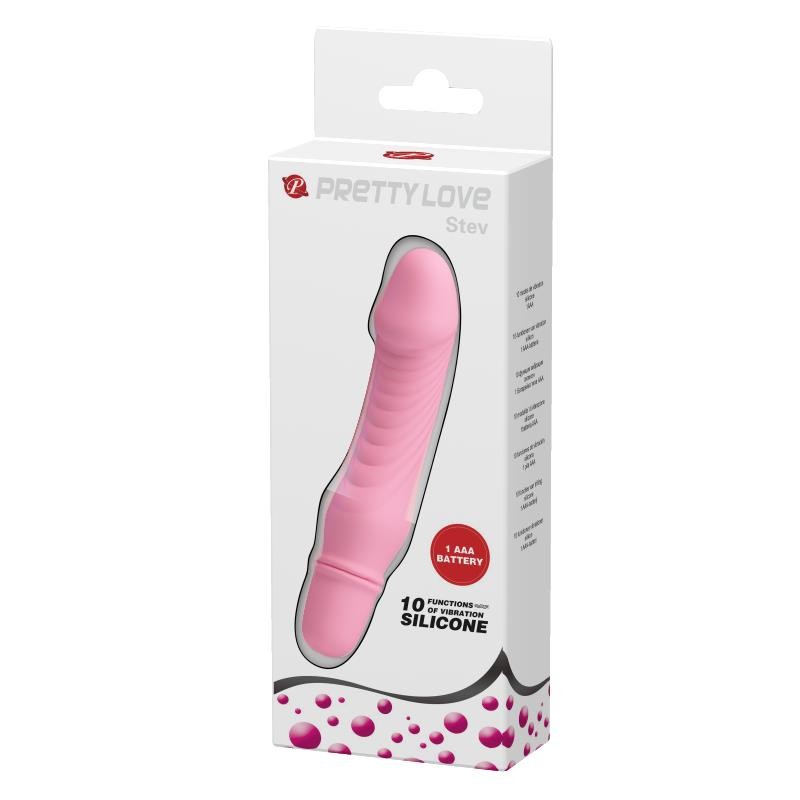 Piccolo Vibratore 13 cm Stev Rosa
