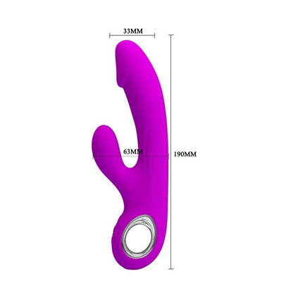 Vibratore Rabbit 19 cm Usb Gordon