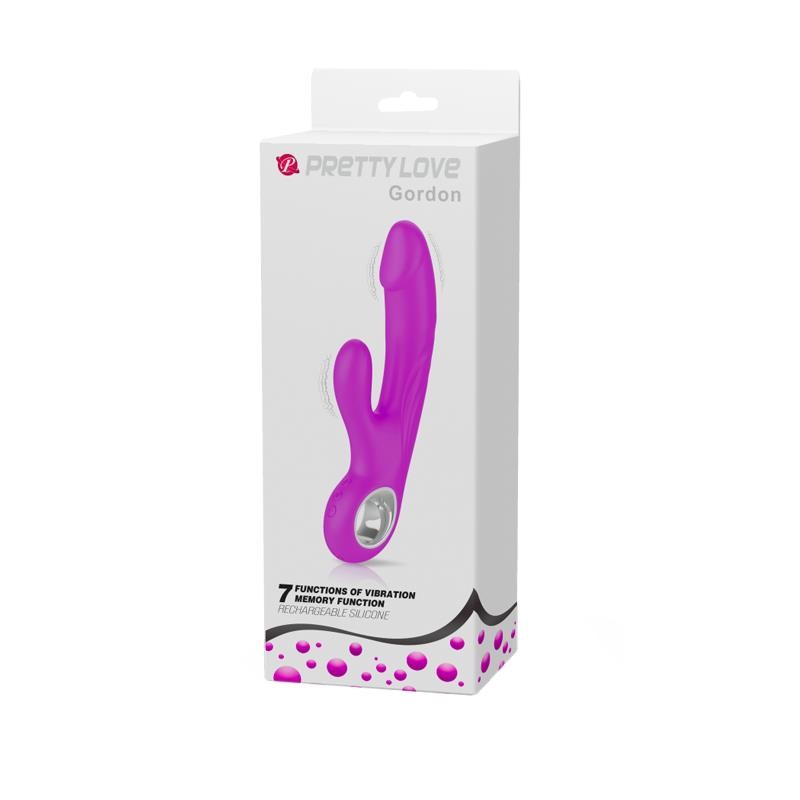 Vibratore Rabbit 19 cm Usb Gordon
