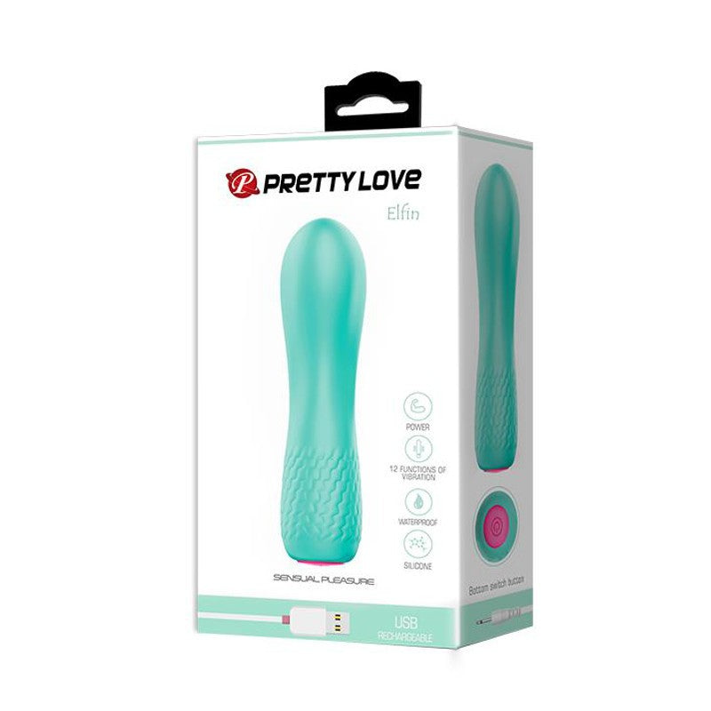 Vibratore da Borsetta 11 cm Usb Elfin