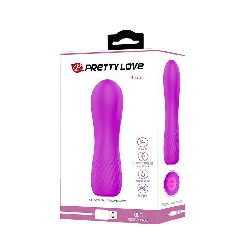 Vibratore da Borsetta 11 cm Usb Beau
