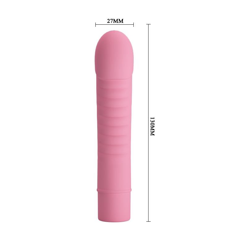 Mini Vibratore Punto G 13 cm Mick Rosa