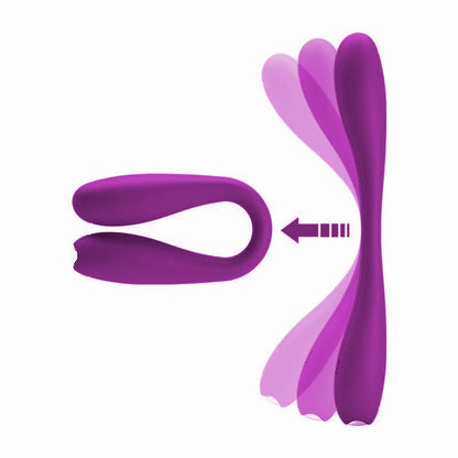 Vibratore Snodabile 17 cm Usb Yedda