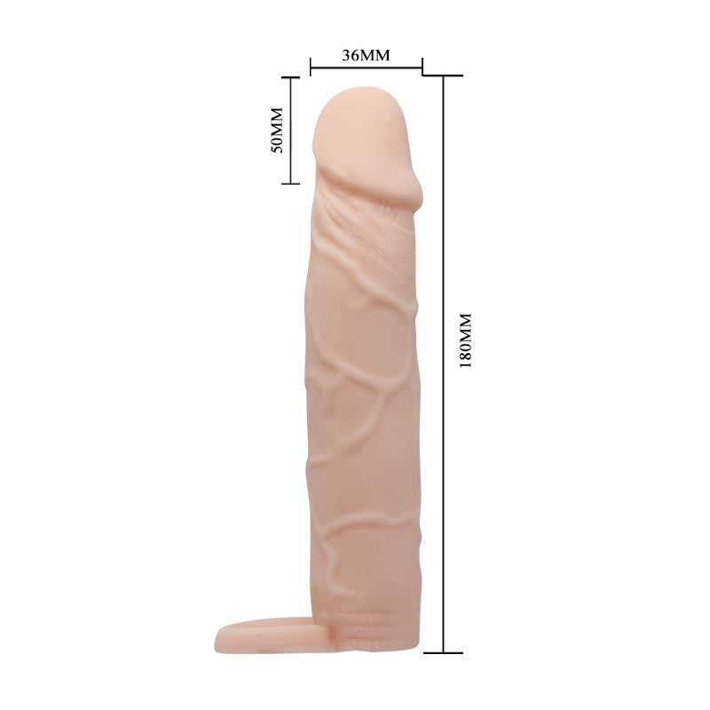Prolunga Fallica Realistica + 5 cm Sleeve