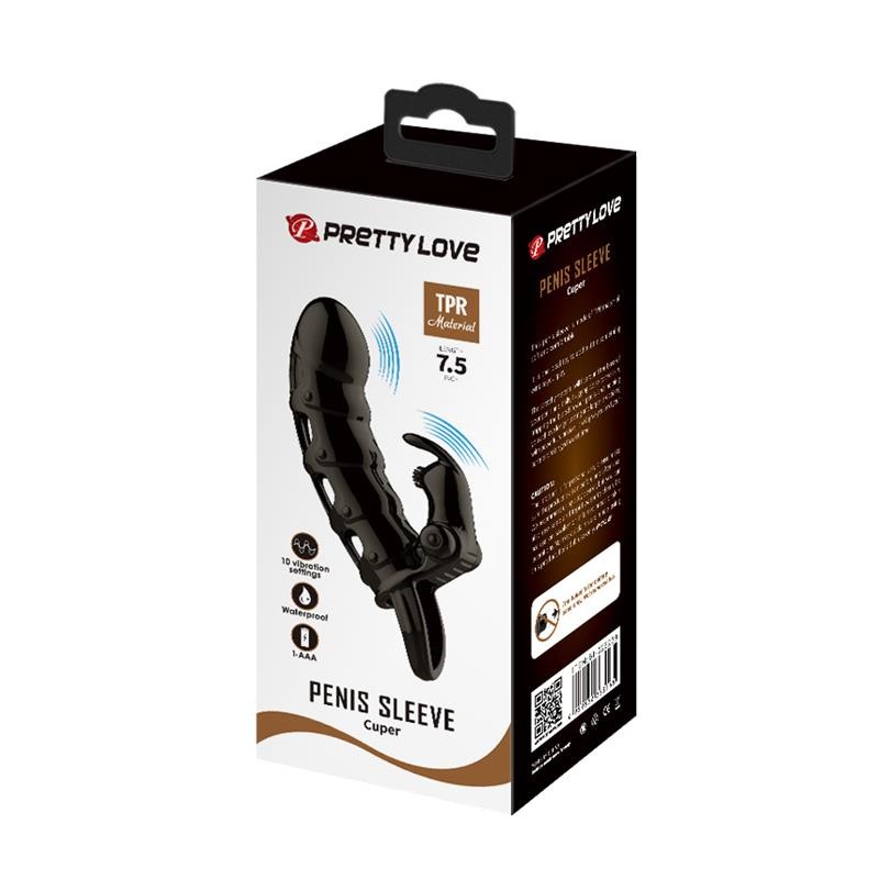 Prolunga Fallica Vibrante + 5 cm Cuper