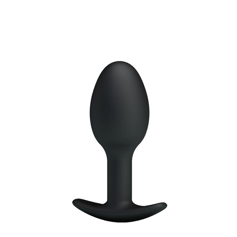 Plug Anale con Sfera Interna 8 cm