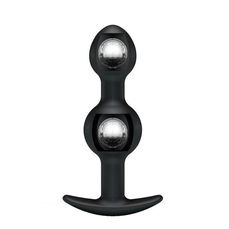 Plug Anale con Sfere Interne 10 cm