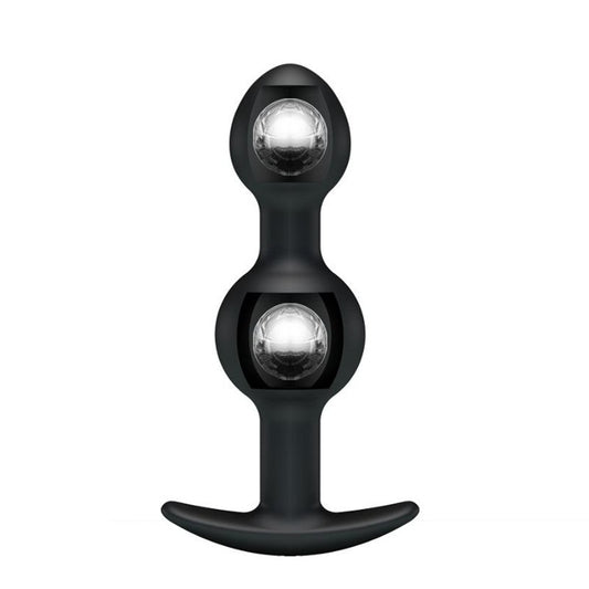Plug Anale con Sfere Interne 10 cm