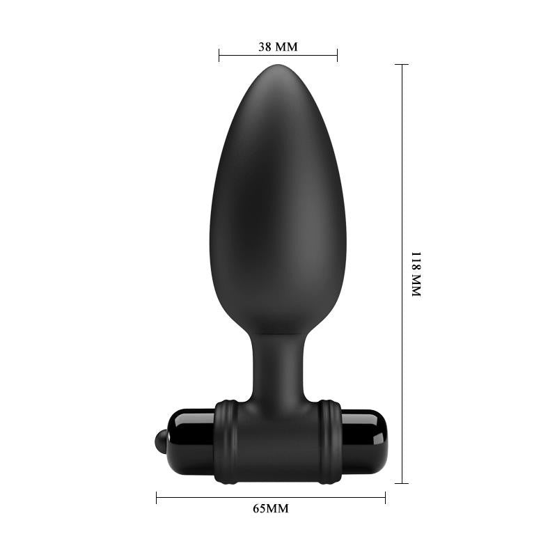 Plug Anale Vibrante 11 cm Butt