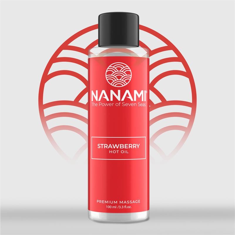 Olio per Massaggi Riscaldante Fragola 100 ml