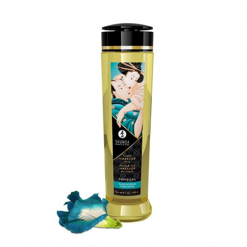 Olio per Massaggi Fiori d'Isola Shunga 240 ml