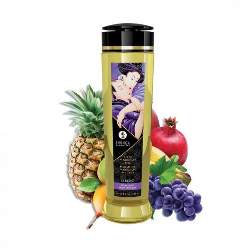 Olio per Massaggi Frutti Esotici Shunga 240 ml