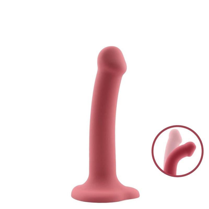 Dildo per Strapon Flessibile S 16,5 cm