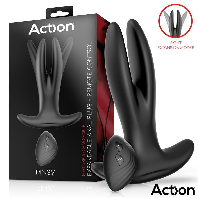 Plug Anale Espandibile Automatico Wireless