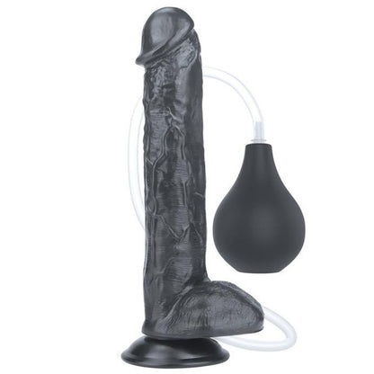 Dildo Eiaculante 27 cm Nero Squirting 11
