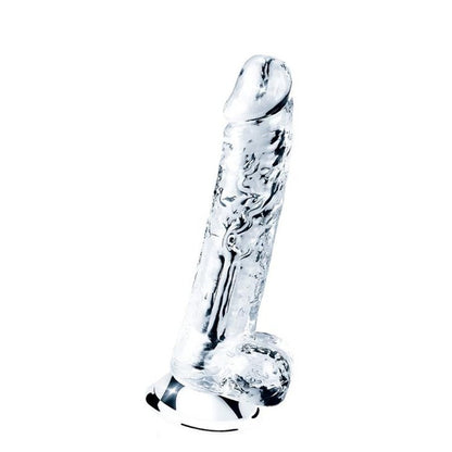 Dildo Trasparente 19 cm Jelly Clear 7.5