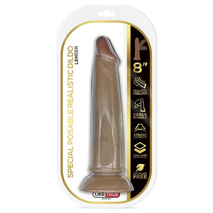 Dildo Marrone Dual Density 20 cm Lenser