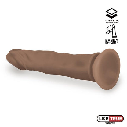 Dildo Marrone Dual Density 20 cm Lenser