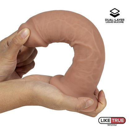 Dildo Realistico Silicone Liquido 21 cm