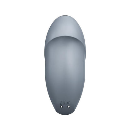 Vibratore e Pulsatore Satisfyer Tap e Climax Grigio
