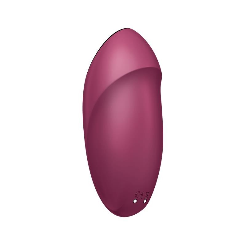 Vibratore e Pulsatore Satisfyer Tap e Climax Rosso