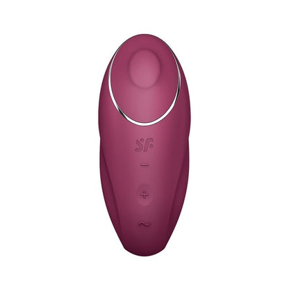 Vibratore e Pulsatore Satisfyer Tap e Climax Rosso