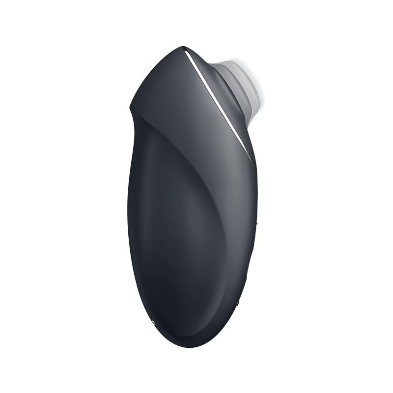 Vibratore e Pulsatore Satisfyer Tap e Climax Nero