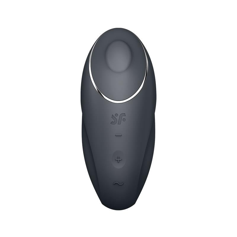 Vibratore e Pulsatore Satisfyer Tap e Climax Nero