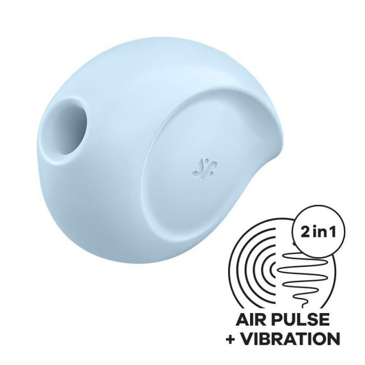 Succhia Clitoride e Vibratore Sugar Rush Azzurro