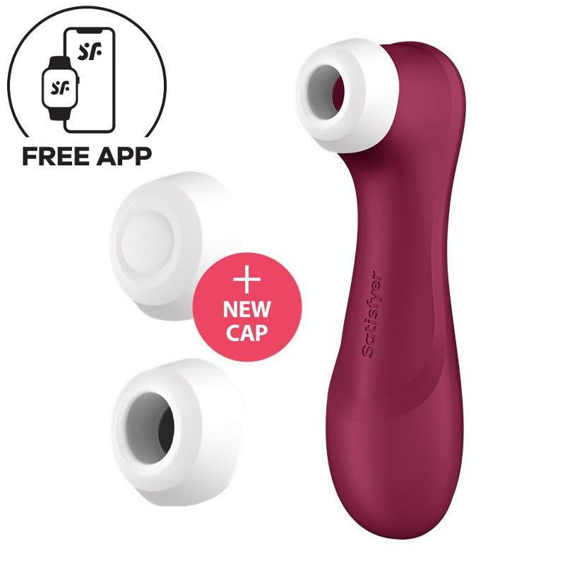 Succhia Clitoride con App Satisfyer Pro 2 Gen 3 Rosso