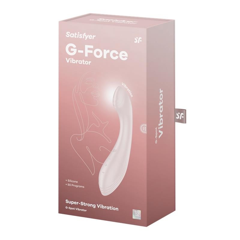 Vibratore Punto G 19 cm Satisfyer G-Force Beige