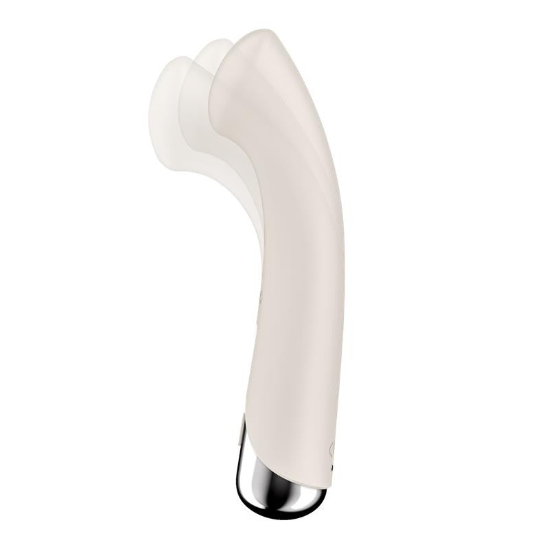 Vibratore Rotante Satisfyer Spinning G-Spot Beige