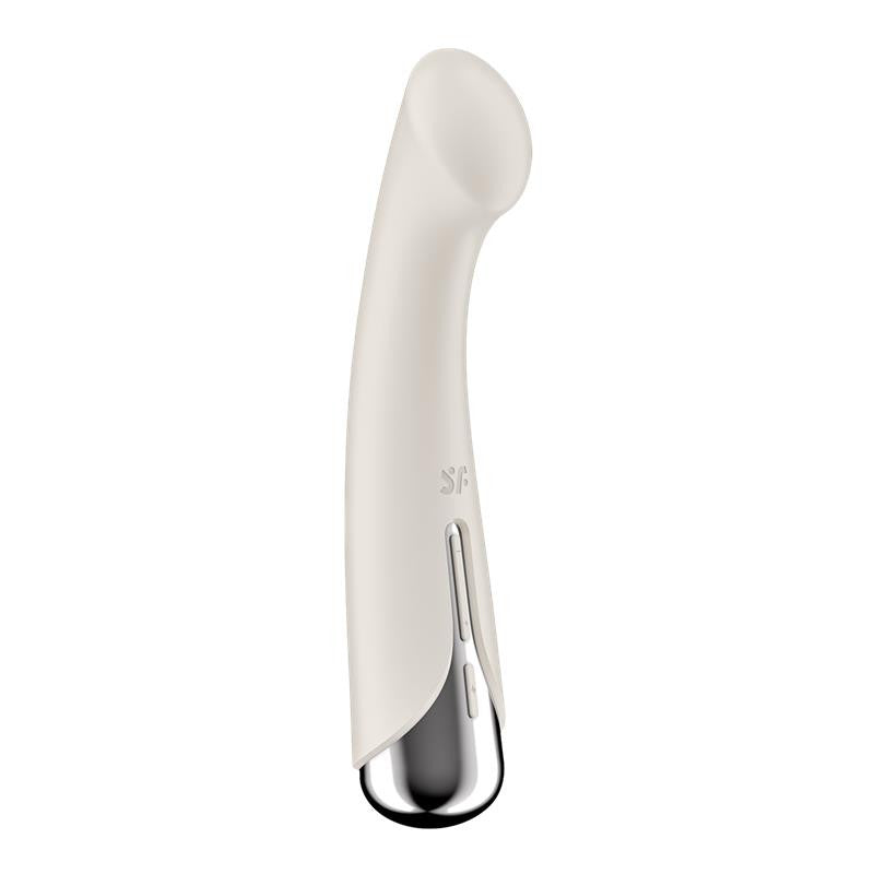 Vibratore Rotante Satisfyer Spinning G-Spot Beige