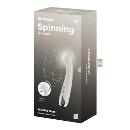 Vibratore Rotante Satisfyer Spinning G-Spot Beige