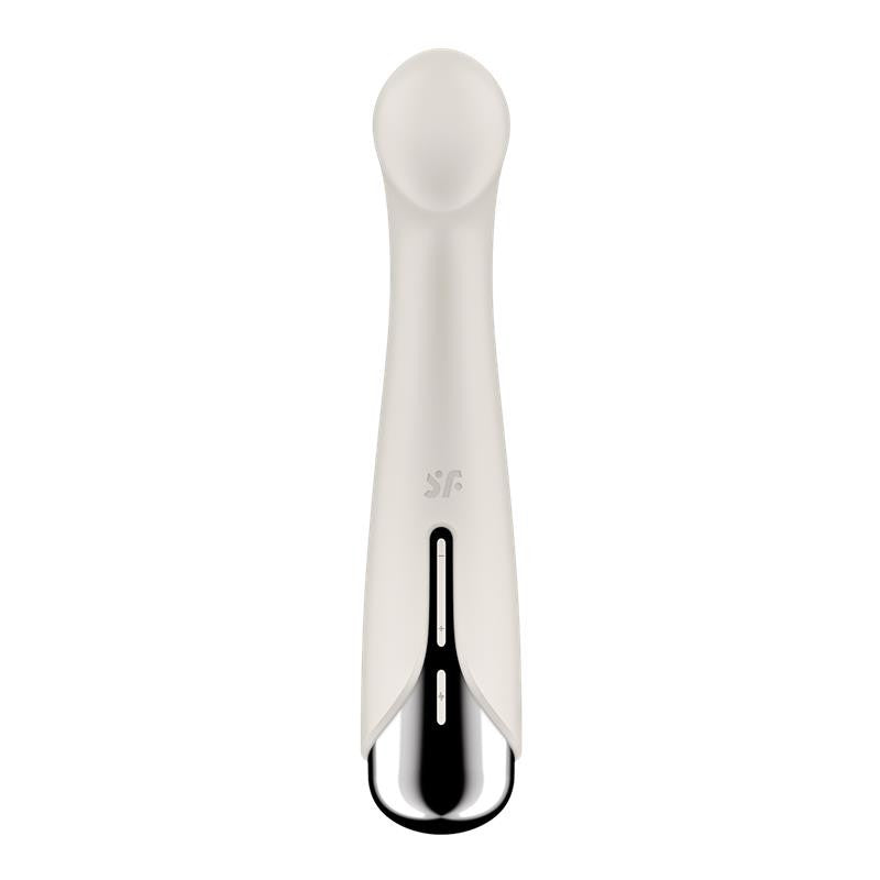 Vibratore Rotante Satisfyer Spinning G-Spot Beige