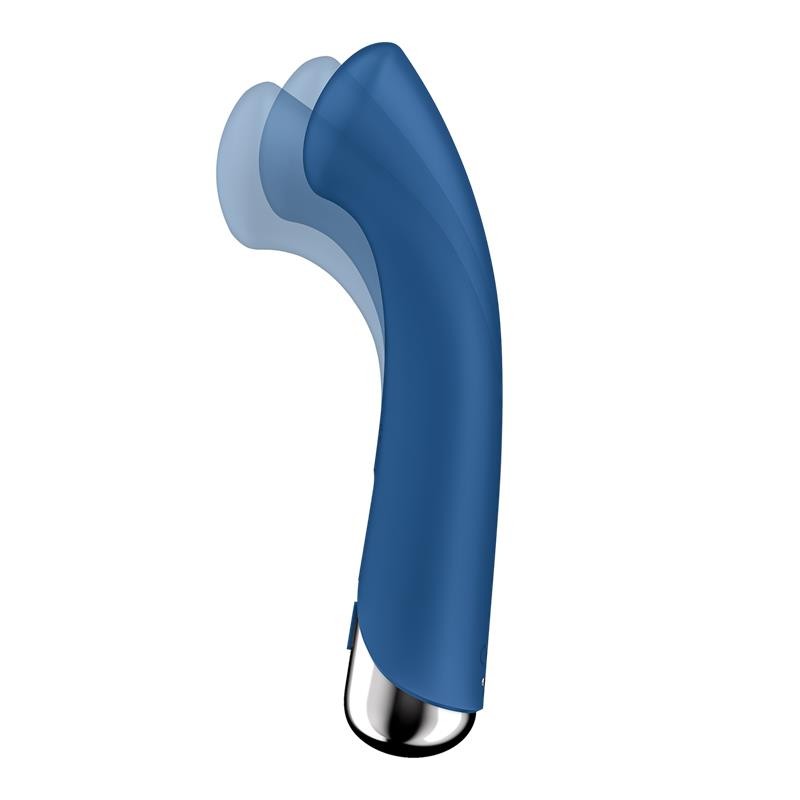 Vibratore Rotante Satisfyer Spinning G-Spot Blu