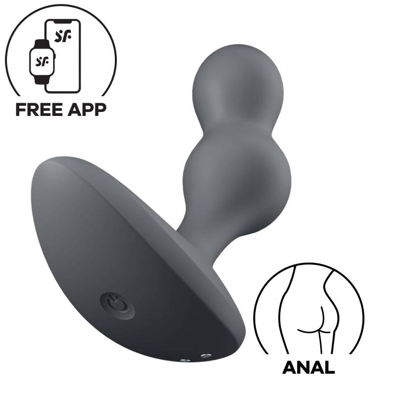 Vibratore Anale Con App Satisfyer Deep Diver Nero