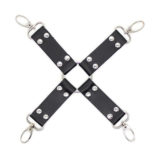 Croce Hogtie Finta Pelle