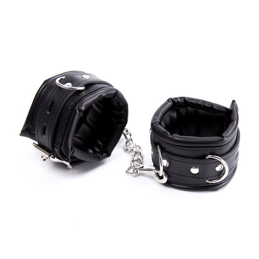 Cavigliere Bdsm Imbottite Finta Pelle