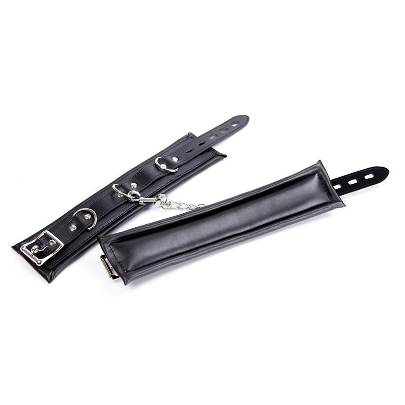 Cavigliere Bdsm Imbottite Finta Pelle
