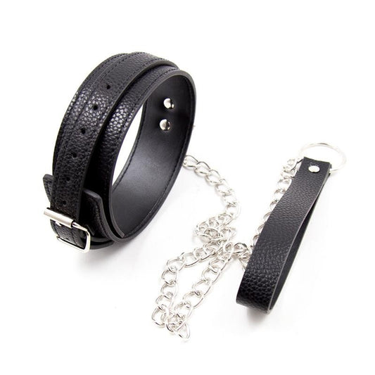 Collare Bondage Finta Pelle