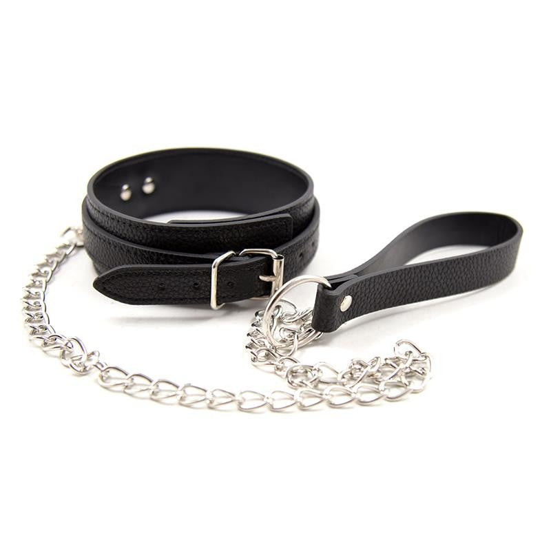Collare Bondage Finta Pelle