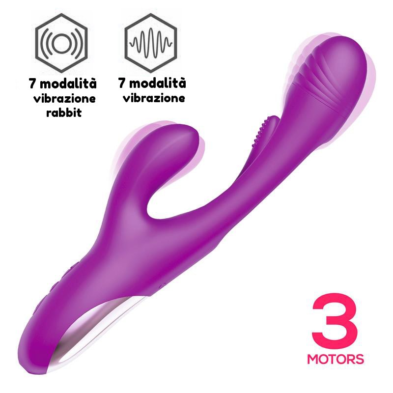 Vibratore con Lingua Flipping