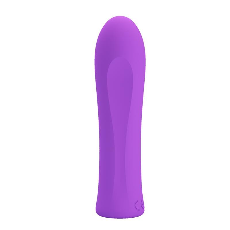 Piccolo Vibratore Ricaricabile 10 cm Alfreda Viola