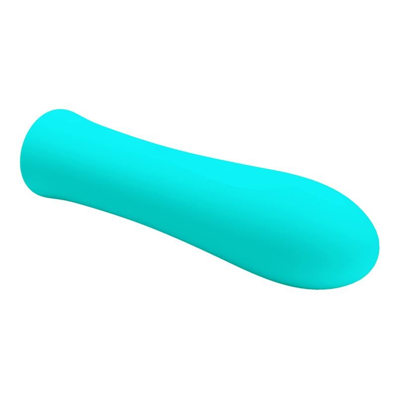 Piccolo Vibratore Ricaricabile 10 cm Alfreda Azzurro